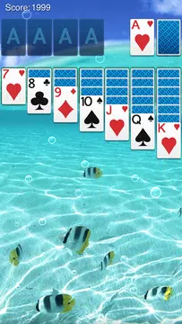 Solitaire: Ocean Blue Screenshot 0