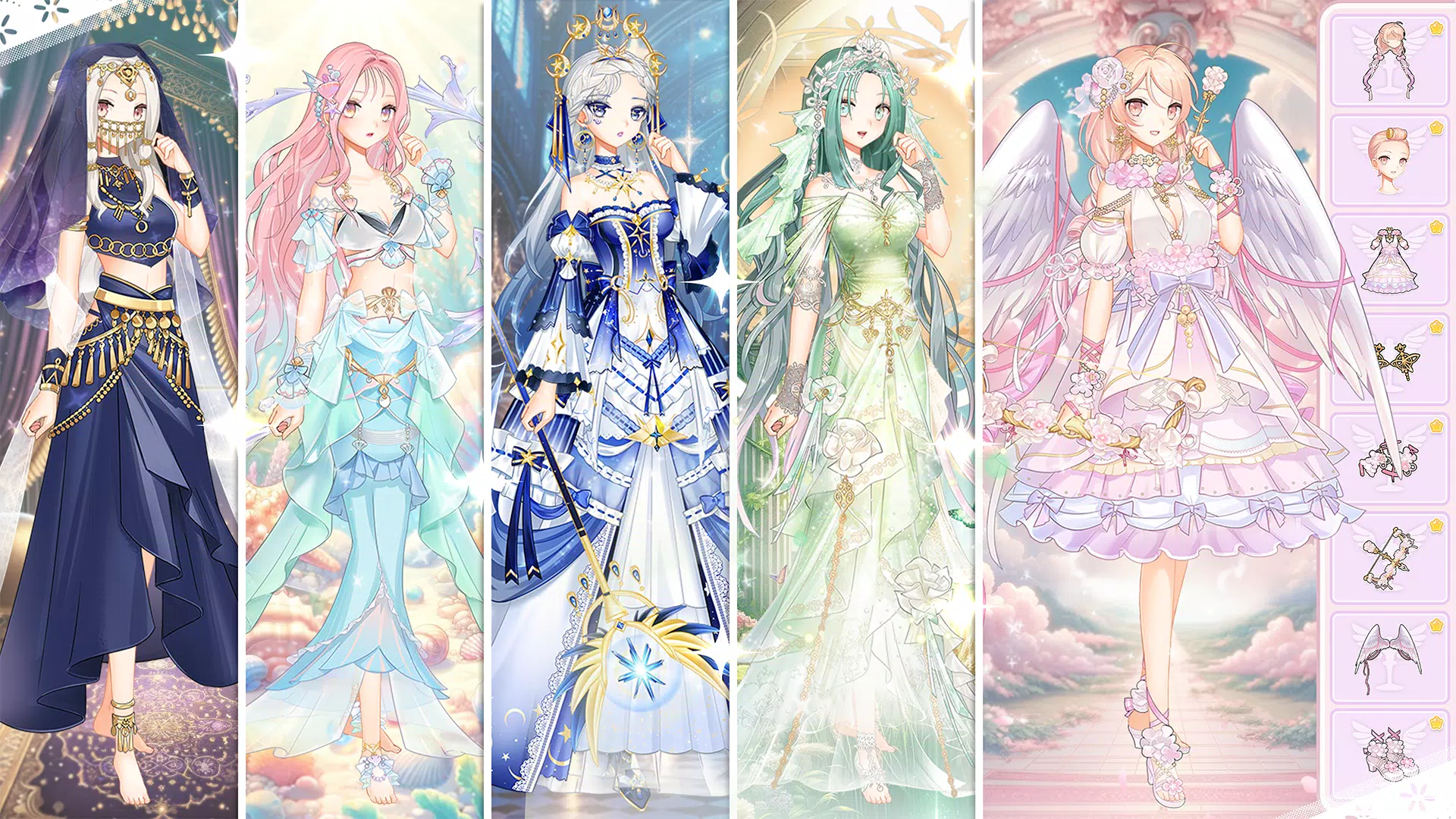 Eve Shop: Dress Up Anime Game ภาพหน้าจอ 1