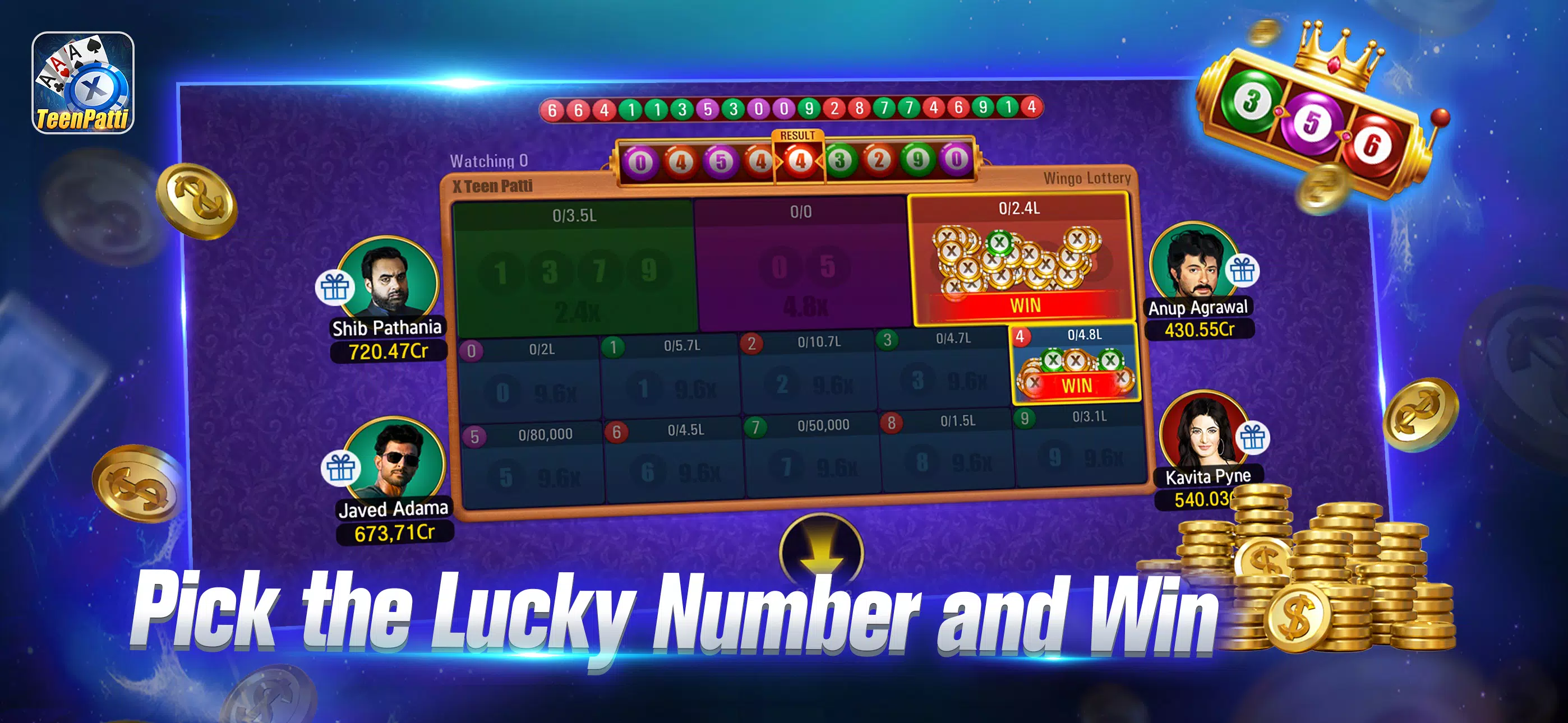 X Teen Patti Tangkapan skrin 2