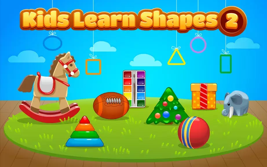 Kids Learn Shapes 2 Lite Schermafbeelding 0