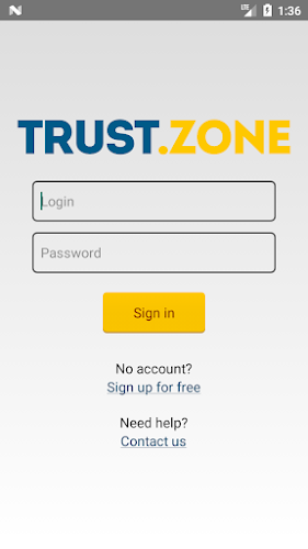 Trust.Zone VPN - Anonymous VPN Captura de pantalla 0