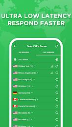 Fast VPN Pro - Fast & Secure Capture d'écran 1