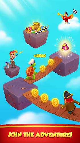 Coin Rush - Pirate GO! Captura de pantalla 1