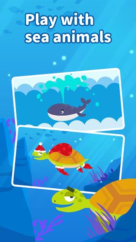 Sea Animals：DuDu Puzzle Games Captura de pantalla 3