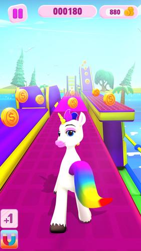 Unicorn Kingdom: Running Games 스크린샷 2