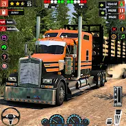 US Cargo Truck Simulator Game スクリーンショット 0