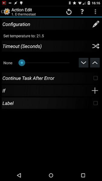 E-thermostaat Plugin for Tasker/Locale 스크린샷 0