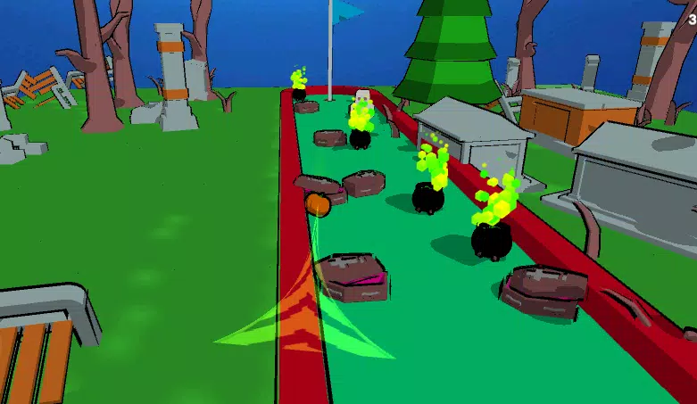 MiniGolf Madness: Halloween Capture d'écran 0
