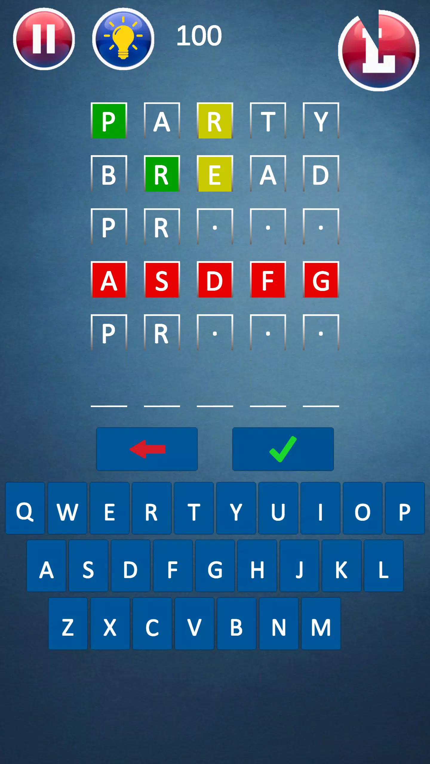 Lingo! Word Game Capture d'écran 2
