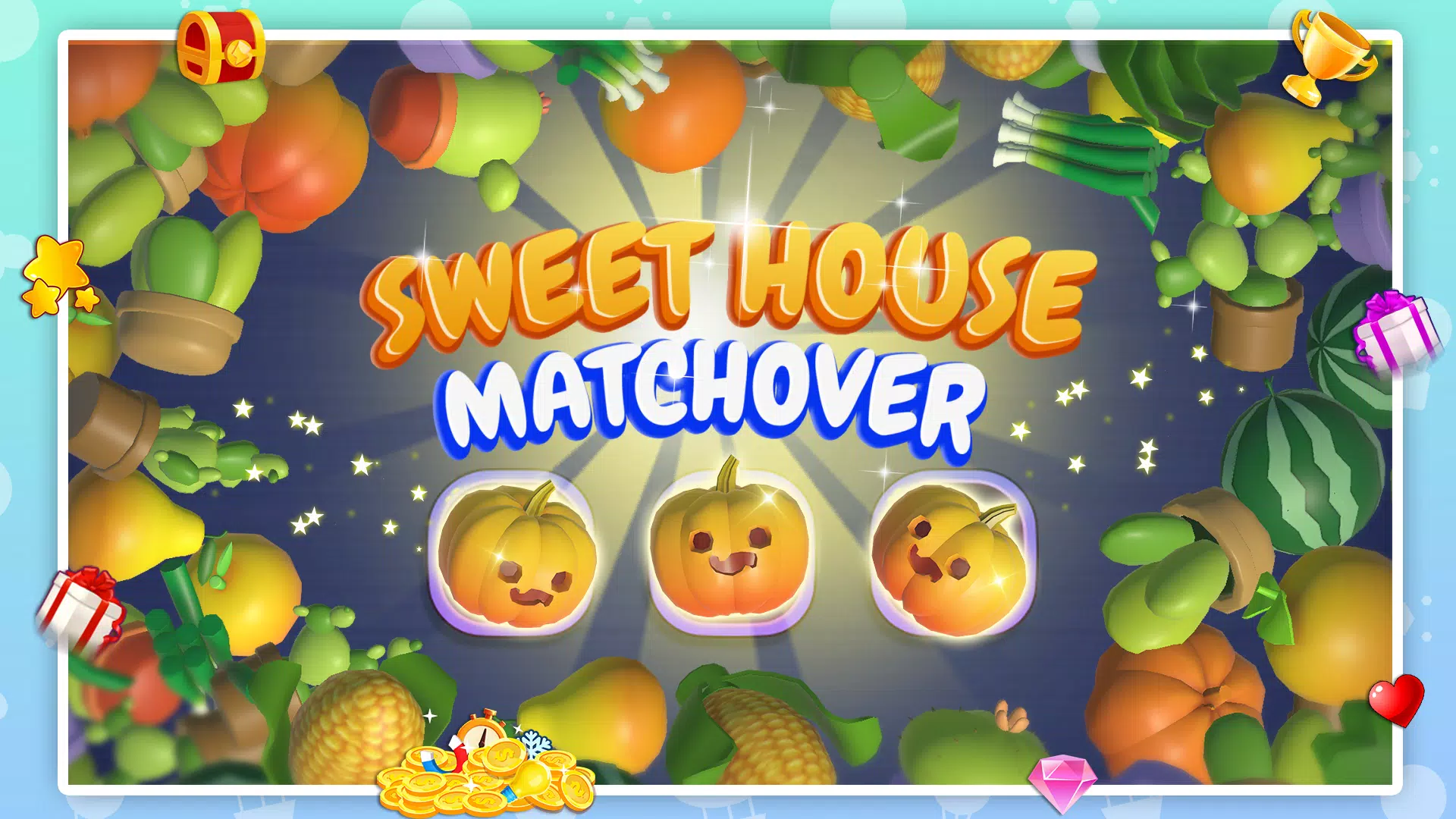 Sweet House Matchover_Triple3D应用截图第0张