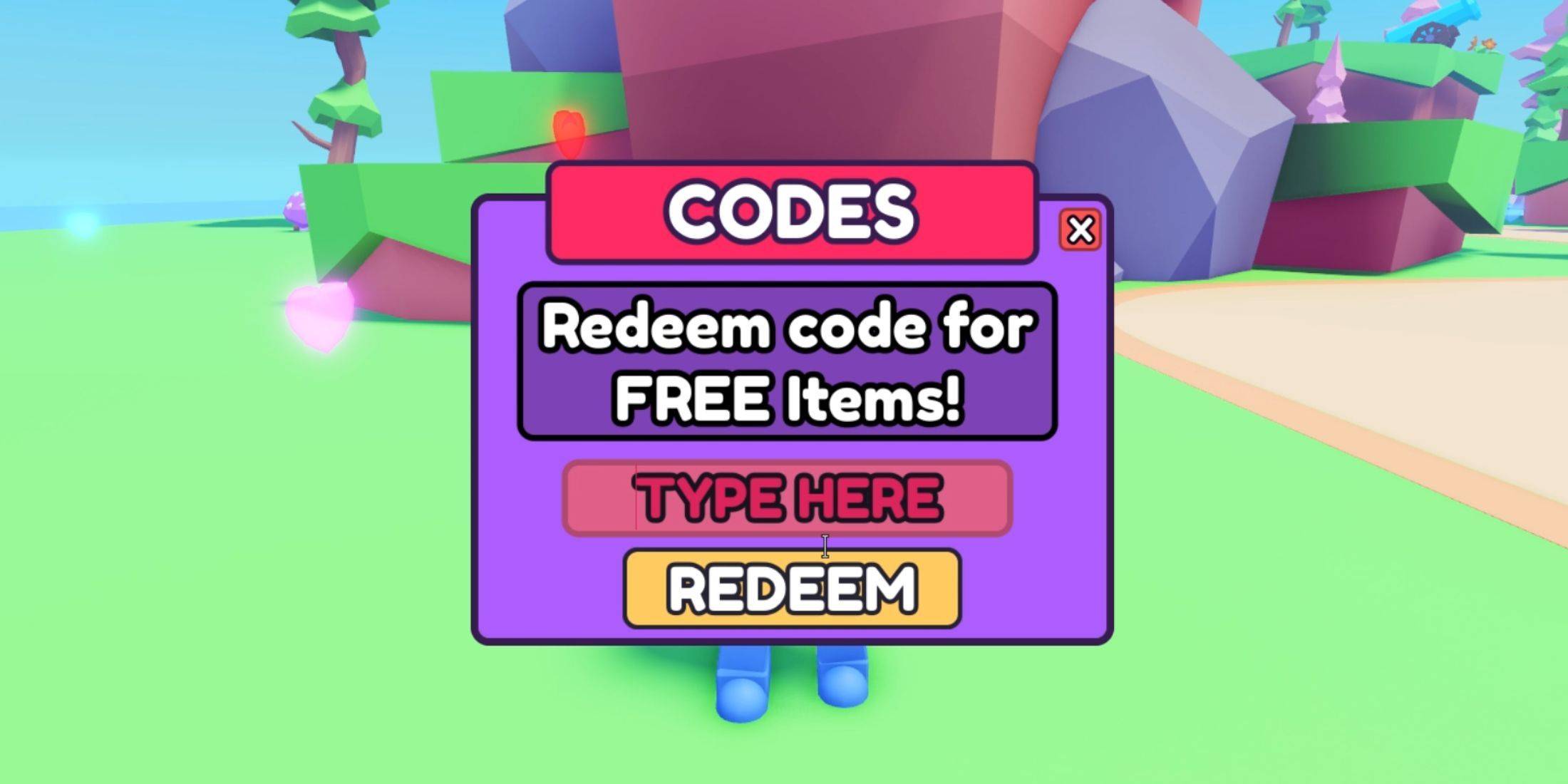 Redeeming Codes in Collect for UGC