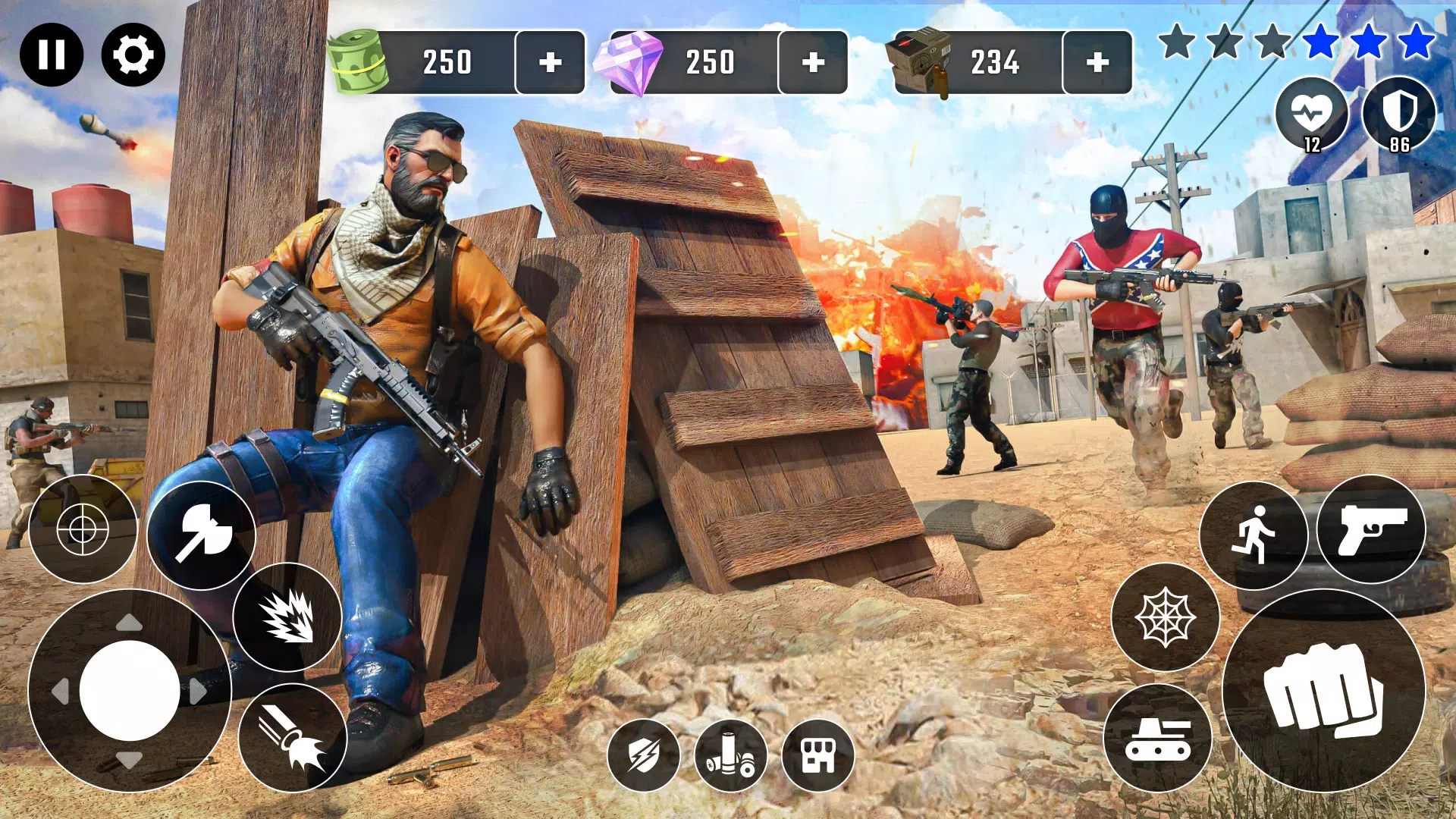 FPS Online Strike Gun Games Capture d'écran 1
