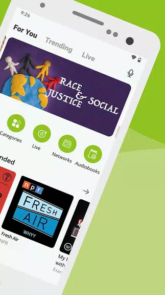 Podcast Player-Podbean Captura de pantalla 1