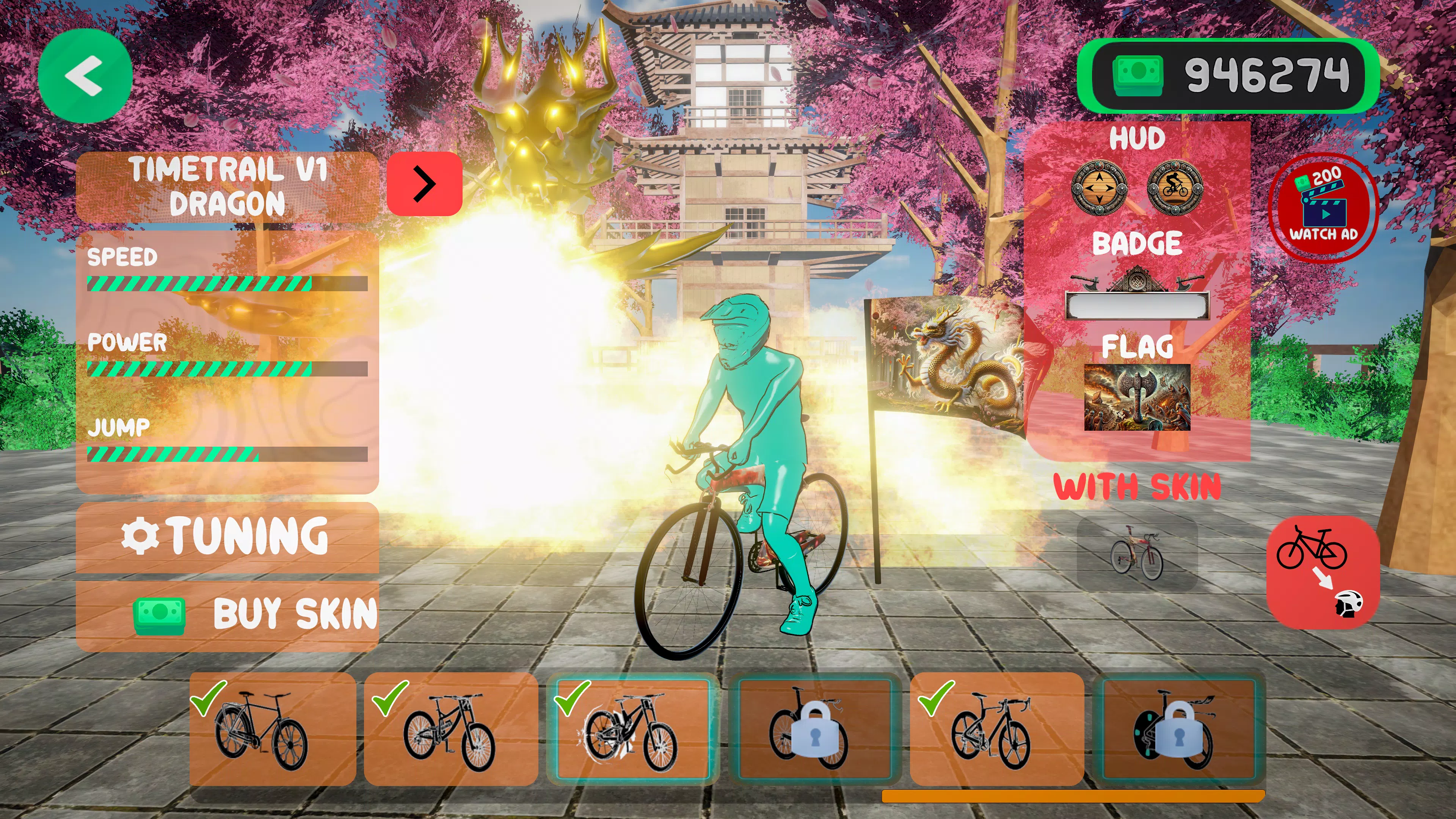 Bicycle Extreme Rider 3D Captura de tela 1