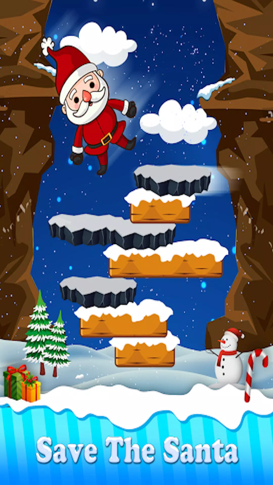 Christmas Game Santa Jump 2024 ภาพหน้าจอ 0