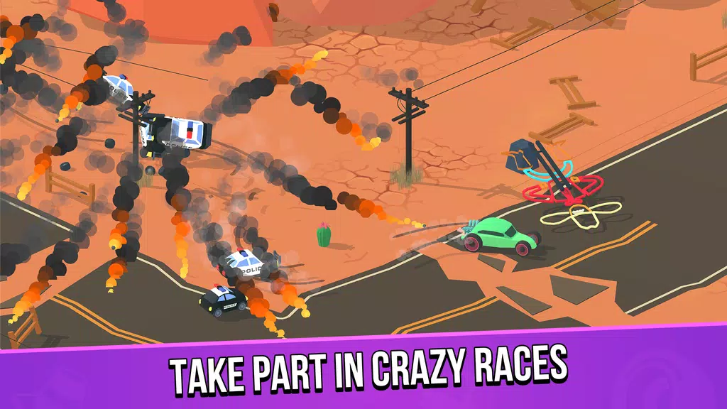 Schermata Smash racing: arcade racing 2