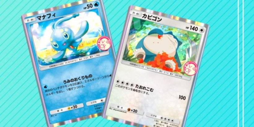 L'ultimo evento Wonder Pick di Pokémon TCG è caratteristiche di Manaphy e Snorlax