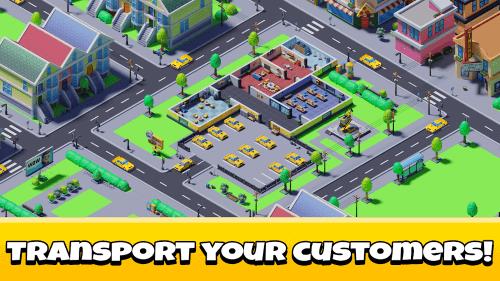 Idle Taxi Tycoon ภาพหน้าจอ 3