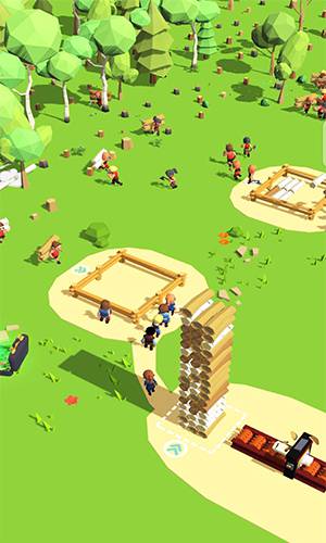 Lumber Empire: Idle Wood Inc Schermafbeelding 2