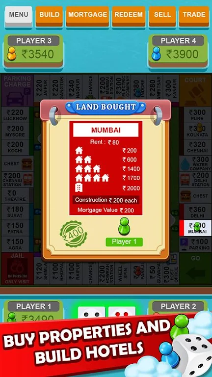 Vyapari Game : Business Dice Board Game Screenshot 2