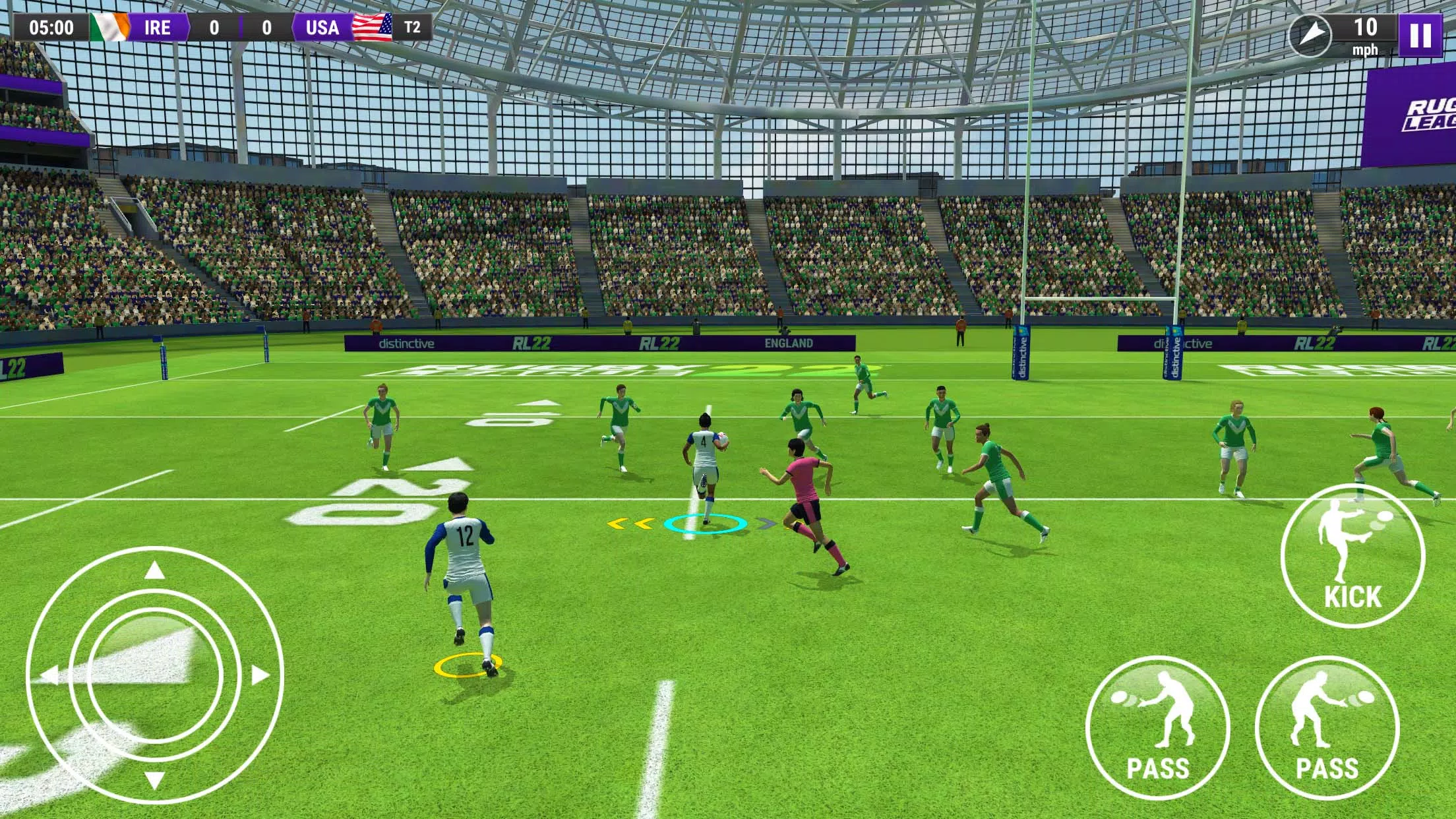 Rugby League 22 Скриншот 1