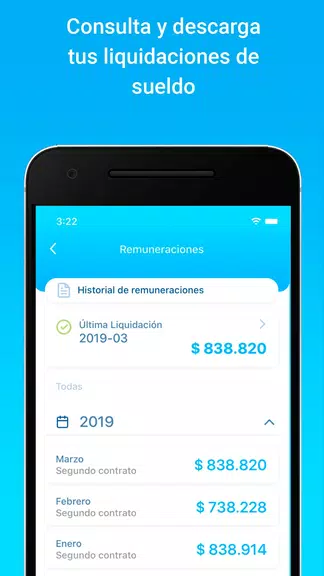 Schermata Rex+ Remuneraciones 2