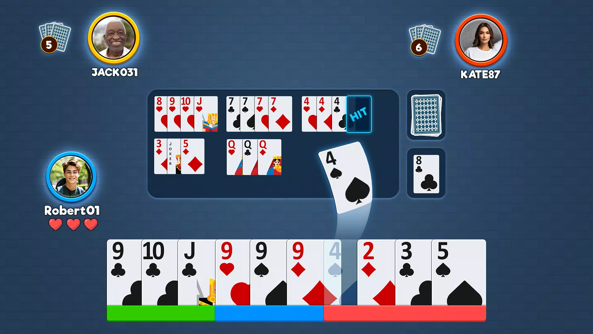 Rummy Classic Captura de tela 2