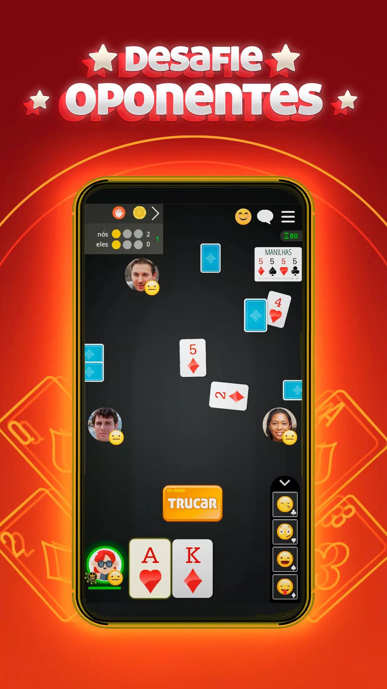 Truco MegaJogos: Cartas Screenshot 1