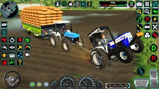 Indian Tractor Game 2023 スクリーンショット 1