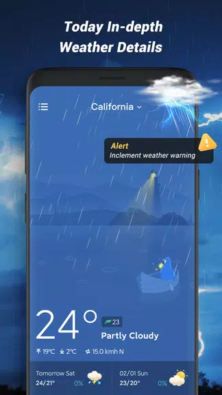 Local Radar Weather Forecast Скриншот 1