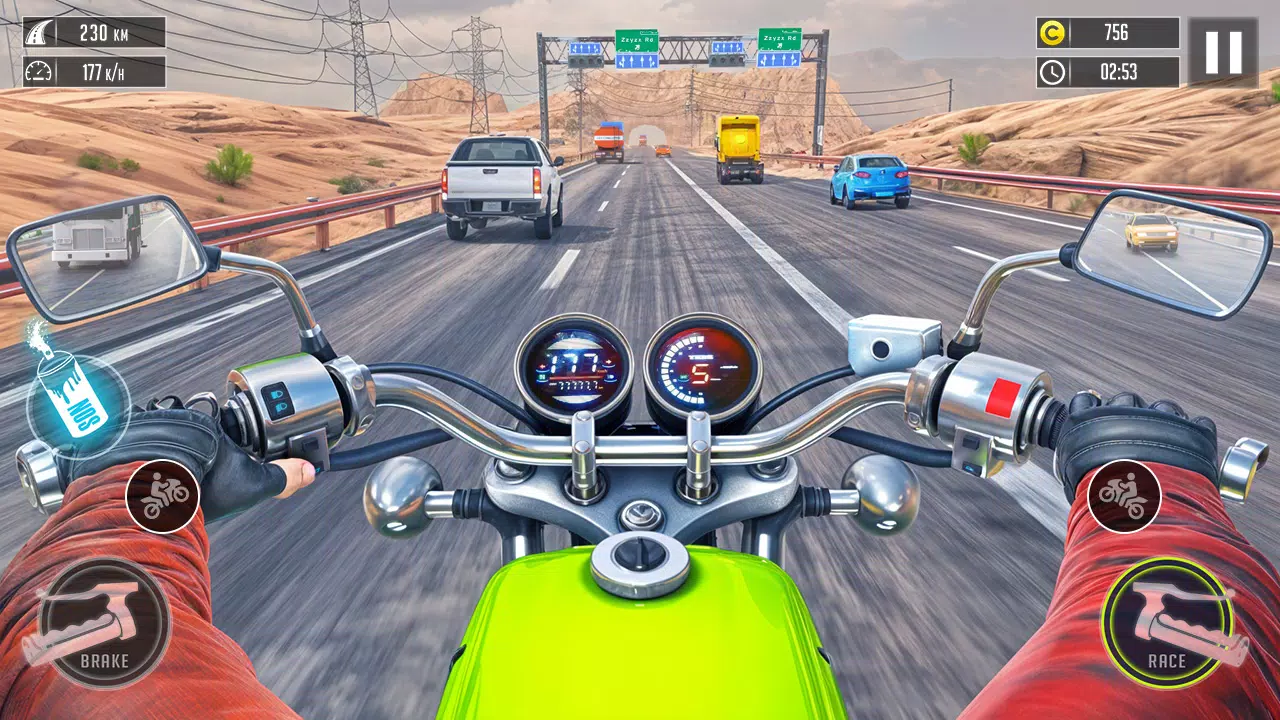 3d Bike Racing Bike Race Games Captura de tela 1