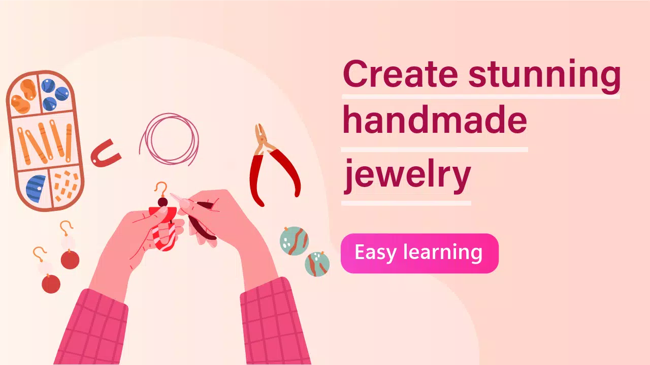 DIY Jewelry Making App 스크린샷 0