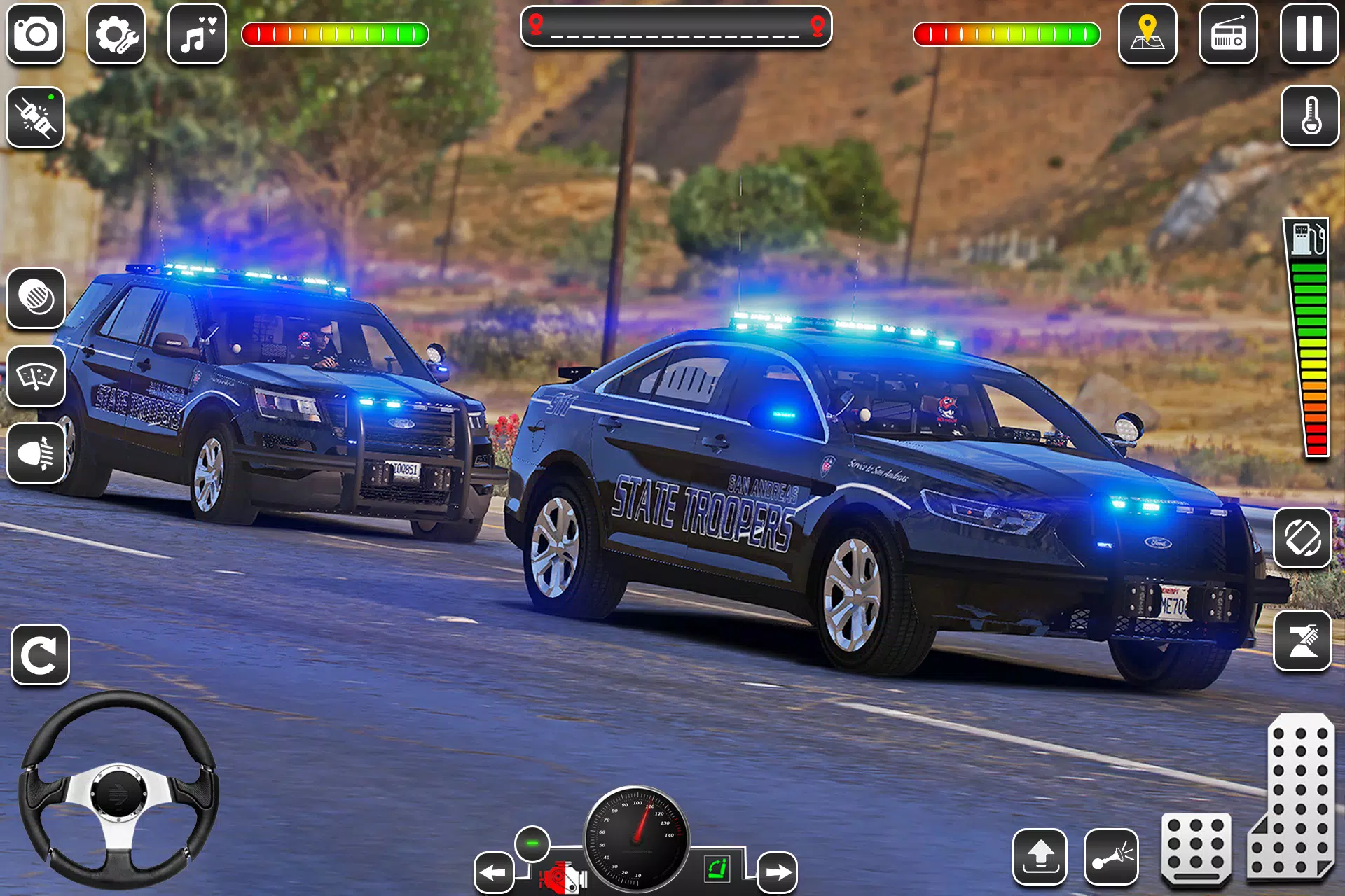 US Police Car Chase Game 3D應用截圖第1張