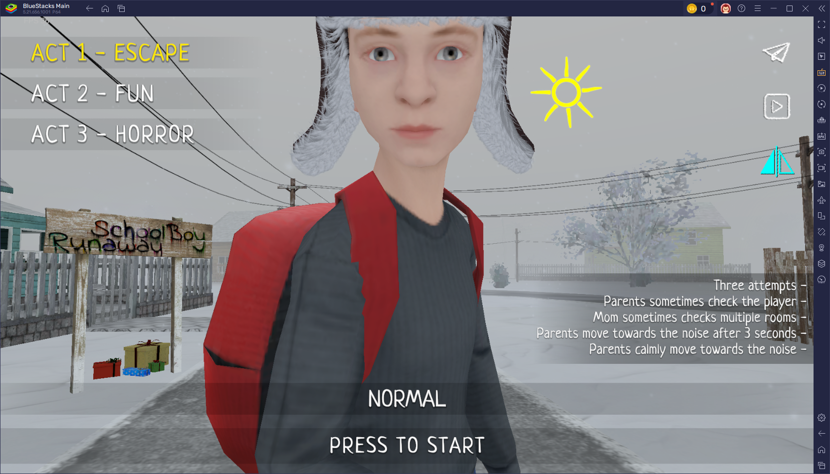 Écolier Runaway: Guide de furtivité de toutes les fins