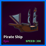 Arise Crossover中的海盗船水上坐骑