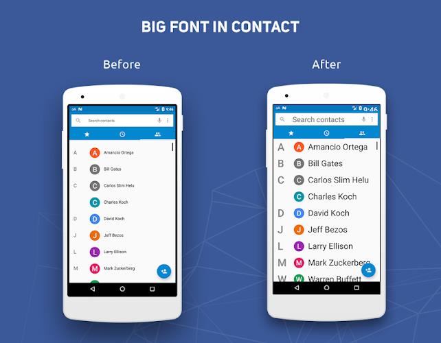 Big Font - Change Font Size & Text Size 스크린샷 1