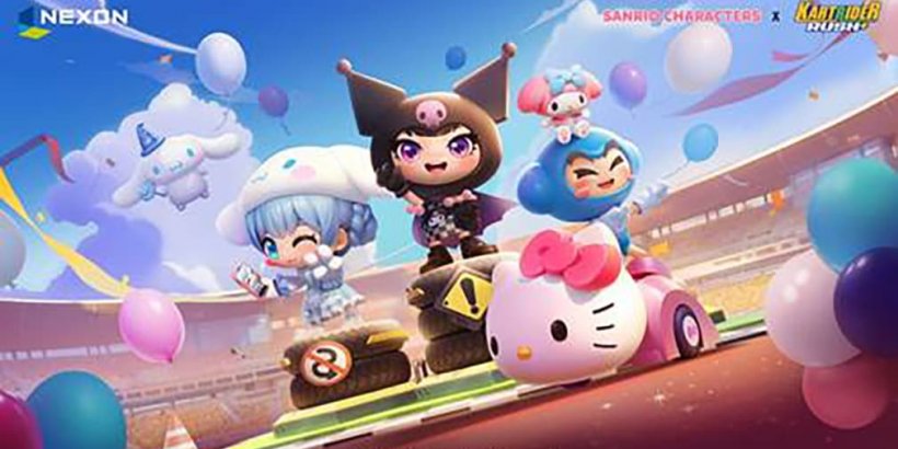 Hello Kitty และผองเพื่อน รวมทีมกับ KartRider Rush