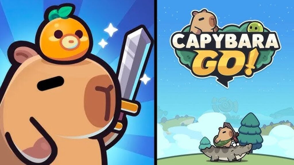 Capybara begint aan een roguelike avontuur