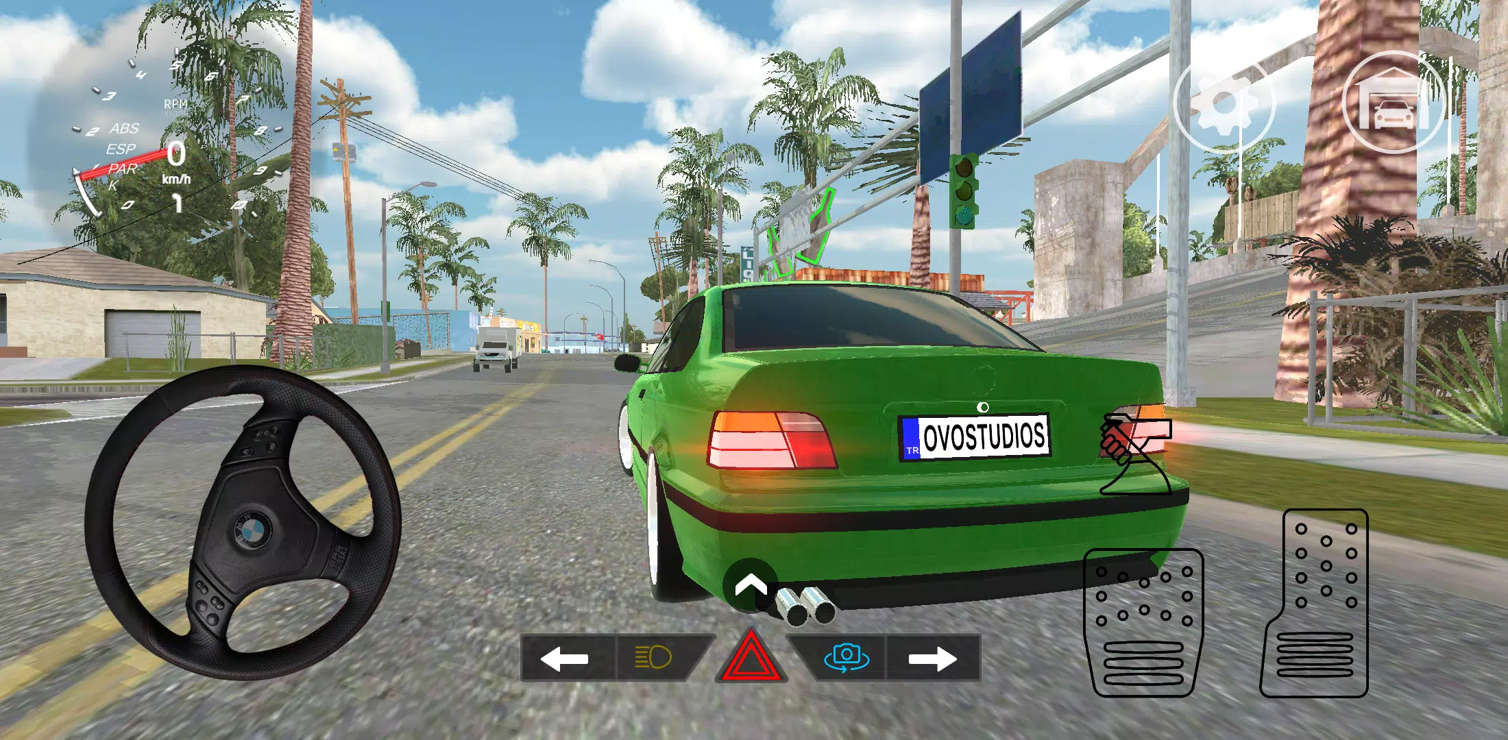 E36 M3 Drift & Park Simulator Скриншот 0