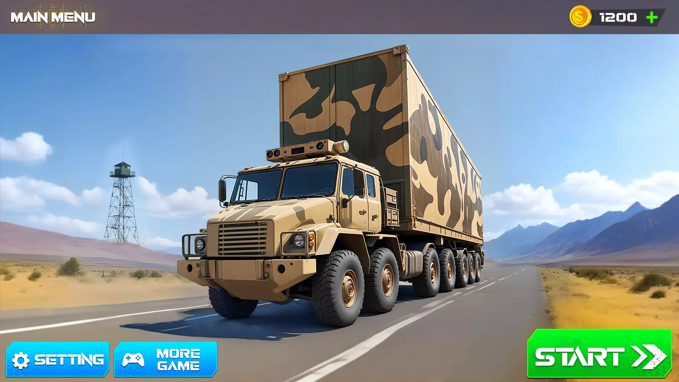 Army Cargo Truck Driving Games应用截图第0张