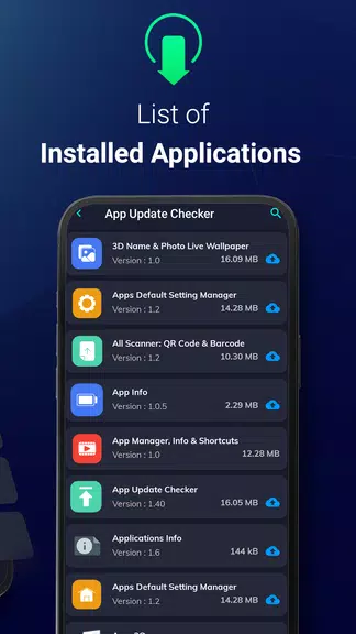 App Info Checker Schermafbeelding 1