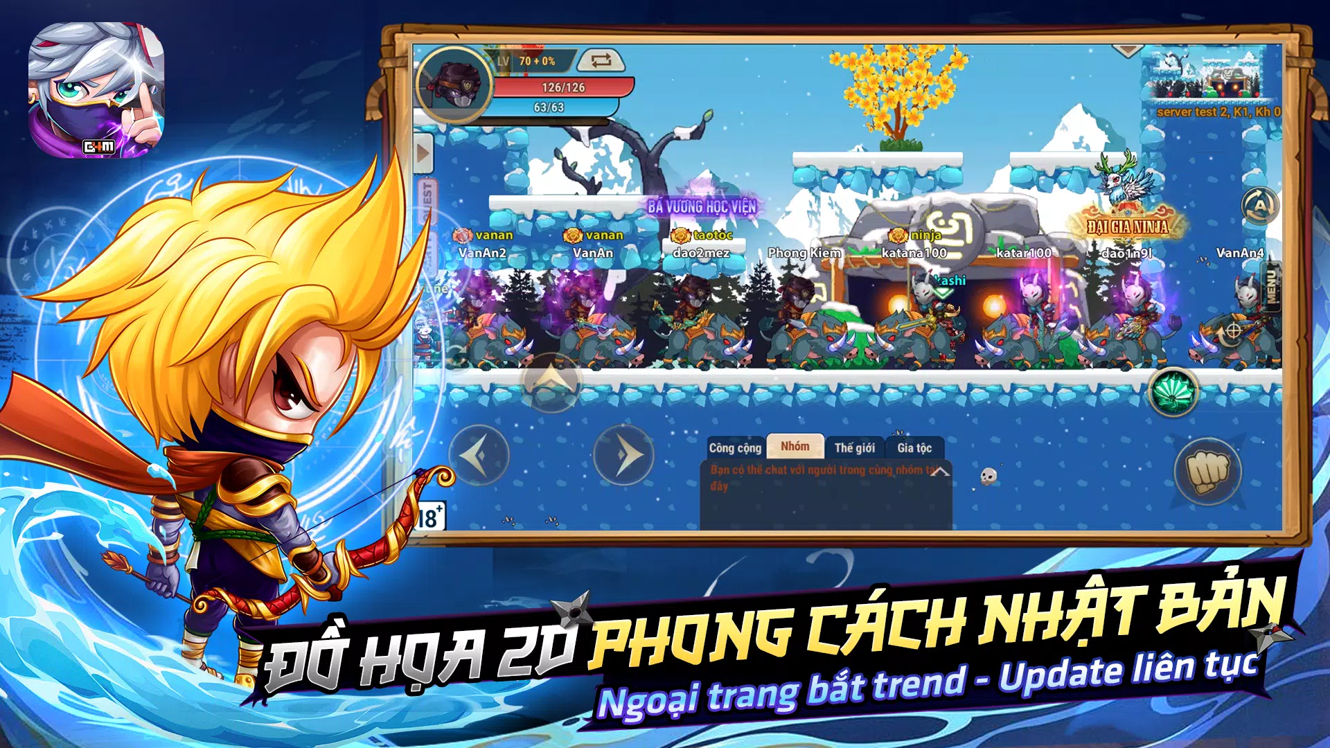 Học Viện Ninja G4M Captura de pantalla 1