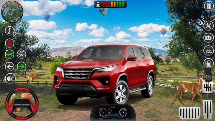 Offroad Fortuner car Driving Captura de pantalla 1