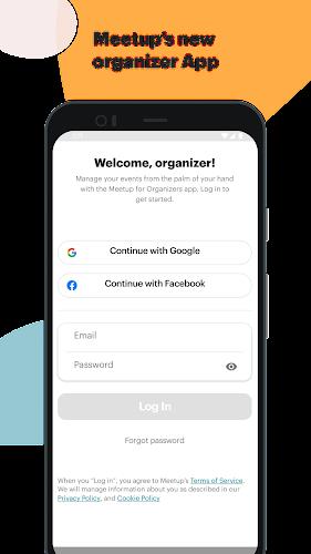 Meetup for Organizers Screenshot 1