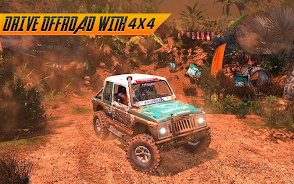 Offroad Jeep Driving Simulator Screenshot 2