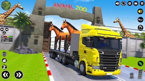 Schermata Animal Transport Truck Driving 1