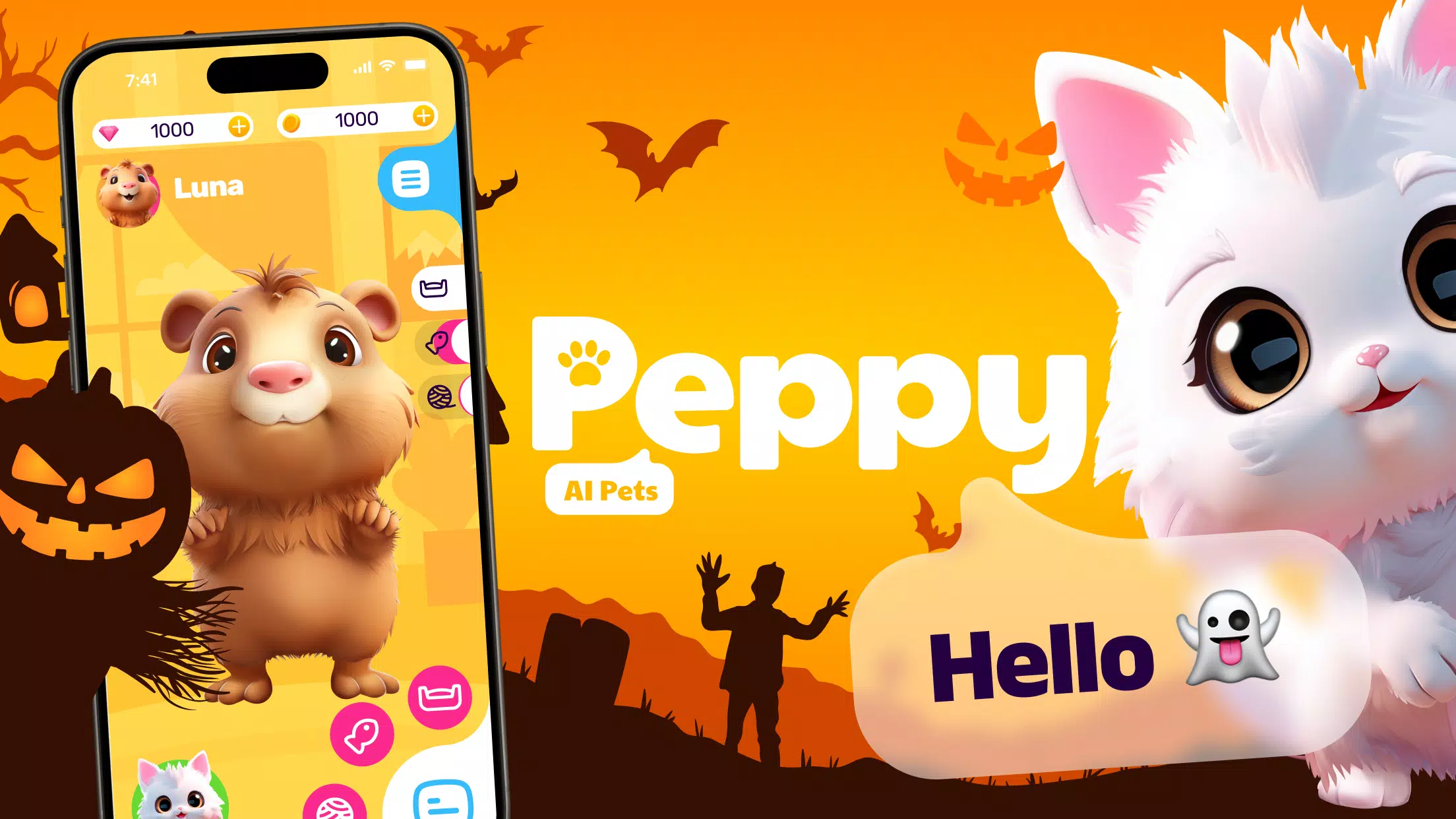 Peppy: My Talking AI Pets Captura de tela 0