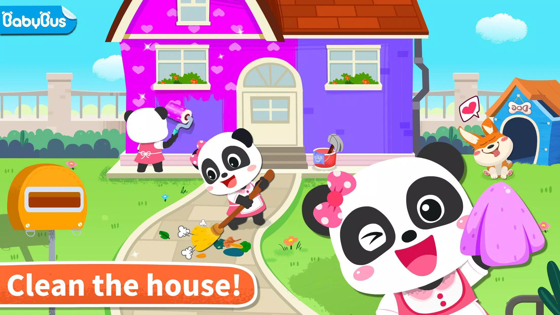 Baby Panda' s House Cleaning應用截圖第0張