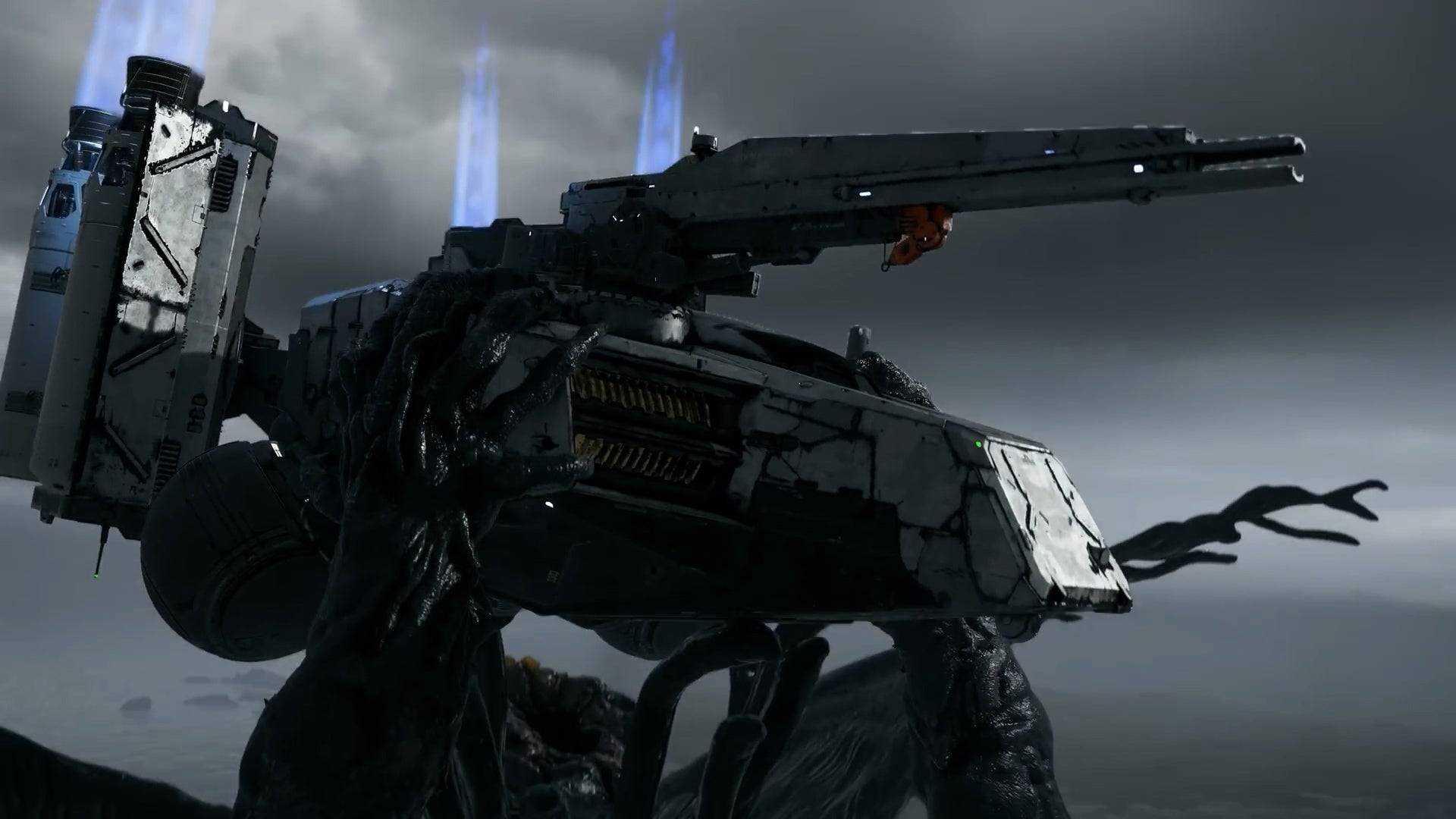 Der Magellan Man erinnert Erinnerungen an Metal Gear Rex.