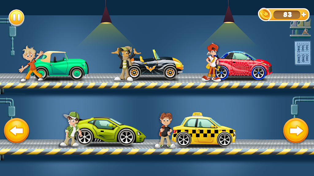 Uphill Races Car Game For Boys 스크린샷 3